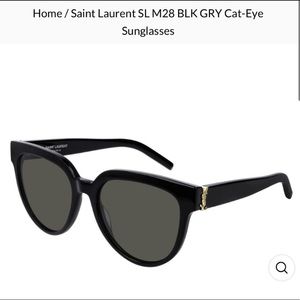 YSL sunglasses with protective pouch